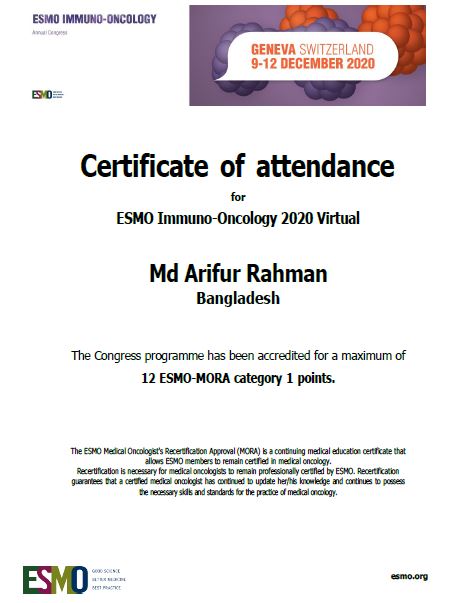 ESMO Immuno-Oncology 2020